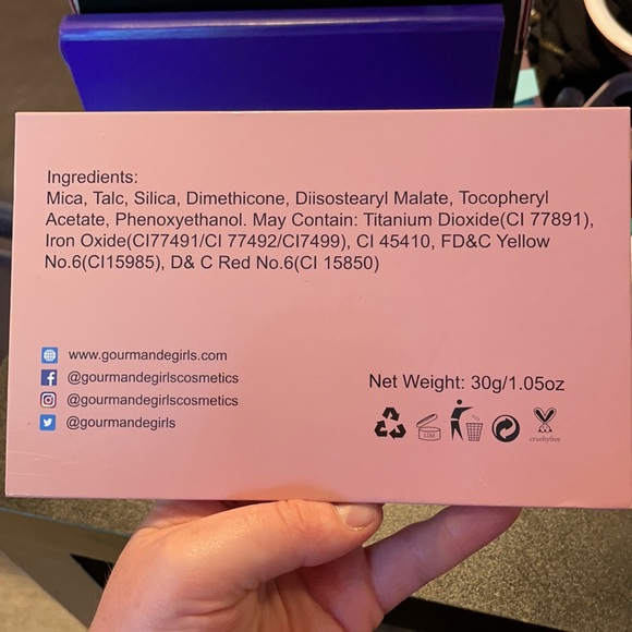 Sugar shop eyeshadow pallet - Picture 3 of 5